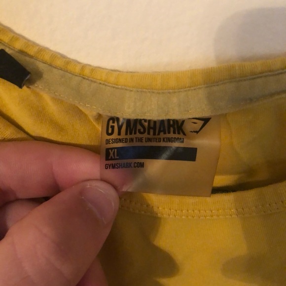 ❌SOLD❌Gymshark Yellow Shirt - Picture 2 of 3